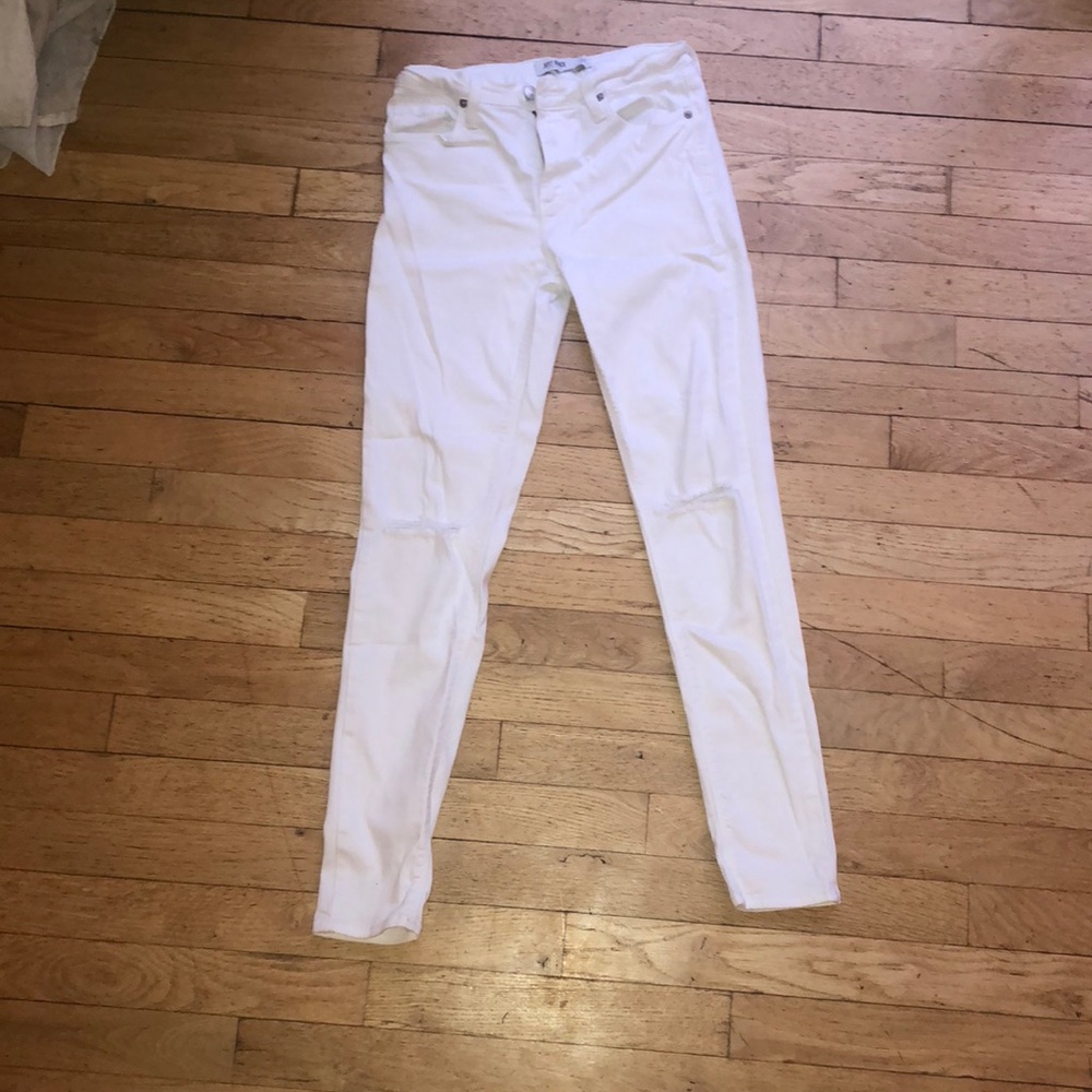 White jeans